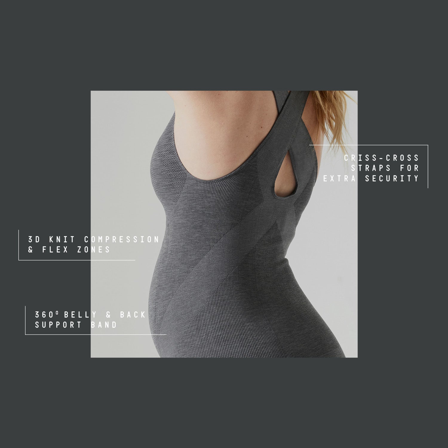 SportSupport® Maternity Support Crossback Tank