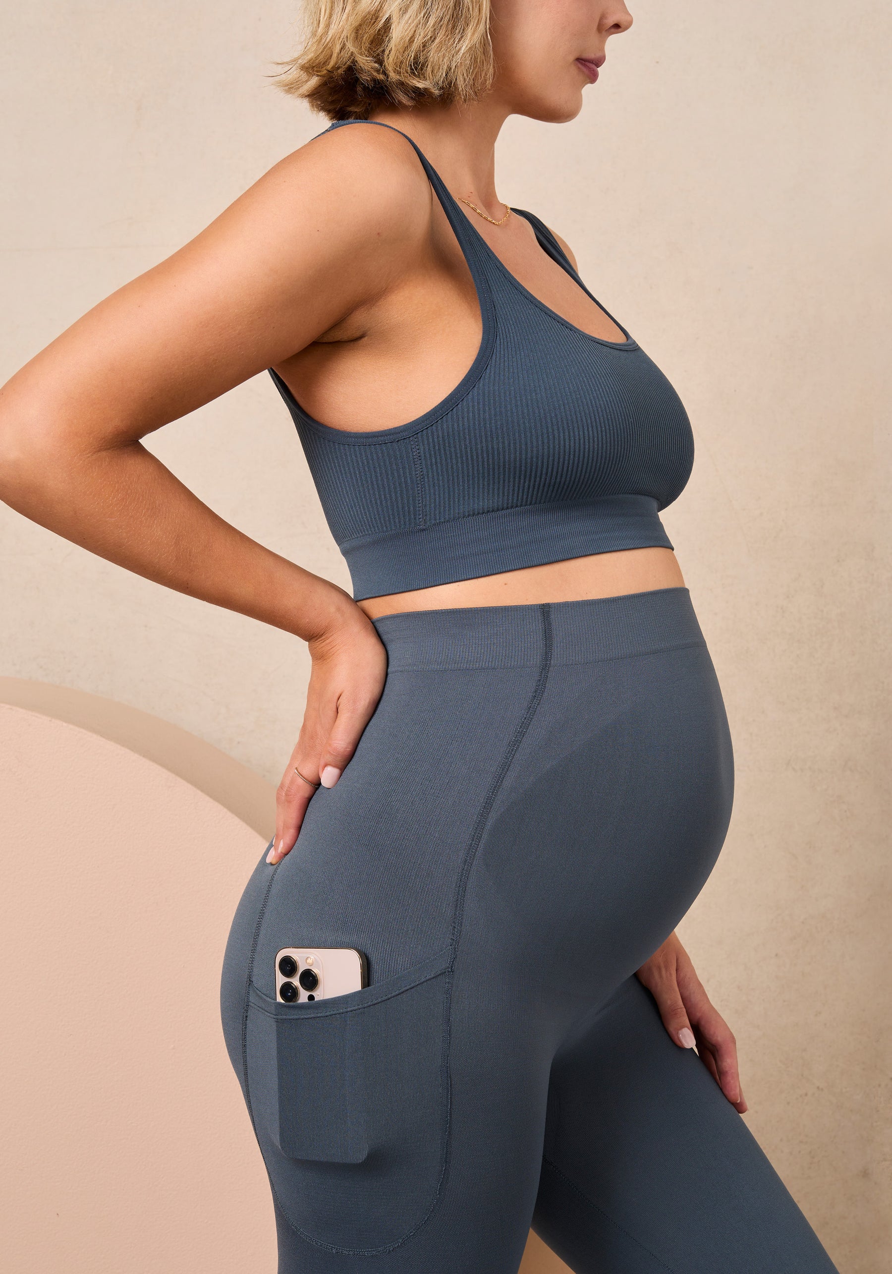 Maternity Yoga Pants Over The Belly Buttery Soft Workout Leggings With  Pockets S-3xl-mxbc