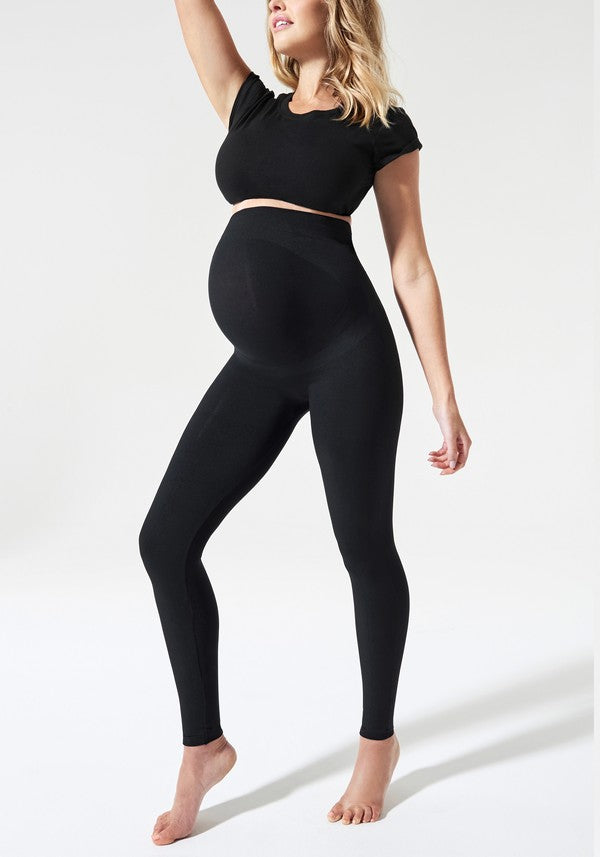Maternity Leggings Over The Belly Buttery Soft Casual Leggings for Women  Non-See-Through Yoga Pants Tights - AliExpress