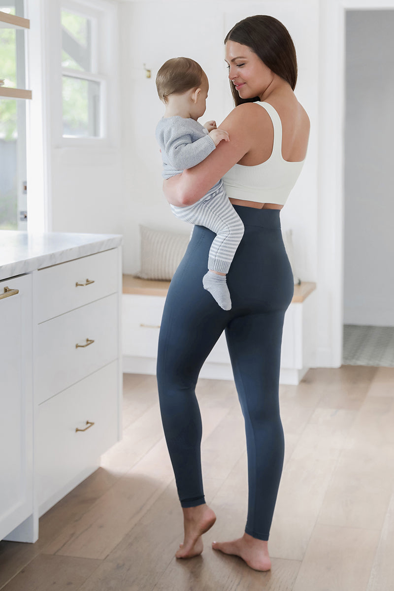 Mums & Bumps Blanqi Hipster Postpartum Support Leggings Storm Blue Online  in Oman, Buy at Best Price from  - 19121ae299ee8