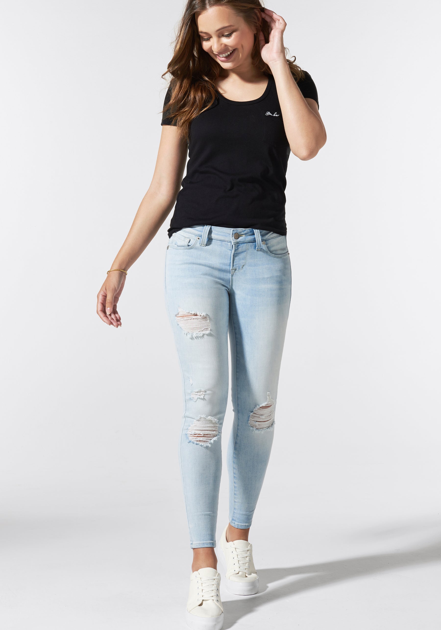 Hollister Jeggings Blue Size 4 - $35 - From C