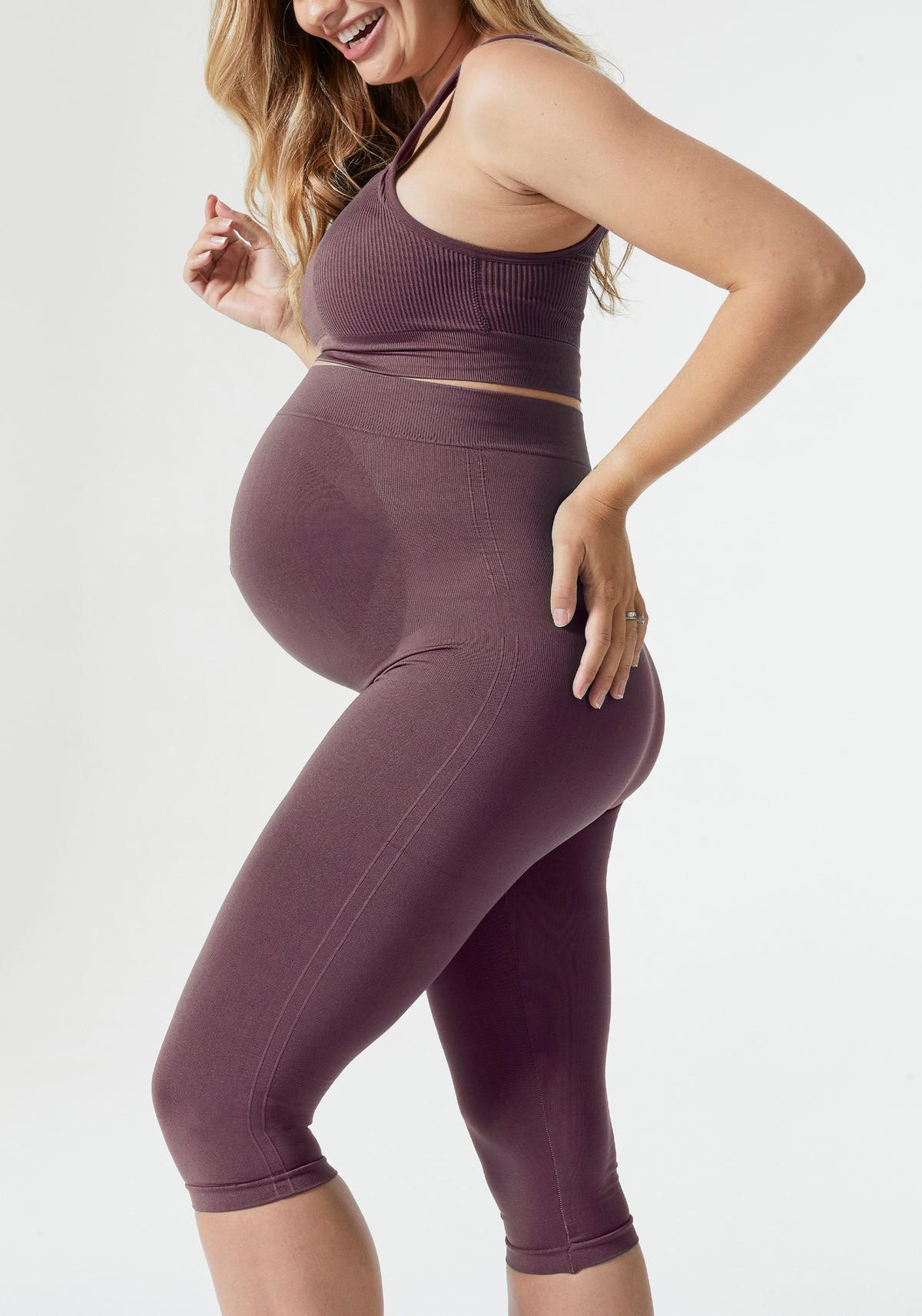 BLINKIN Women Maternity Pants for Pregnancy  Over The Belly Maternity  Leggings for Women (Black) : : Fashion