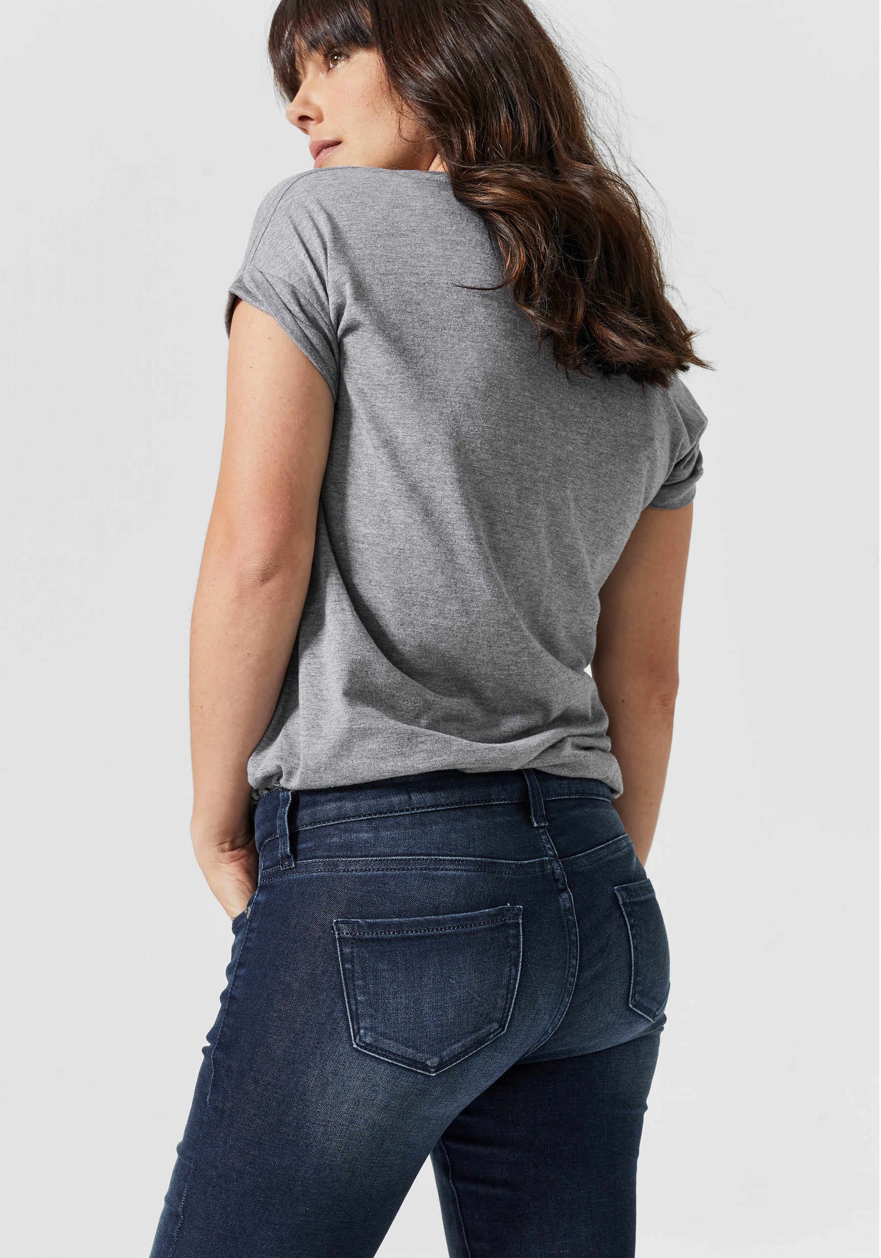 BLANQI® Denim Postpartum Belly Support Flare Jeans