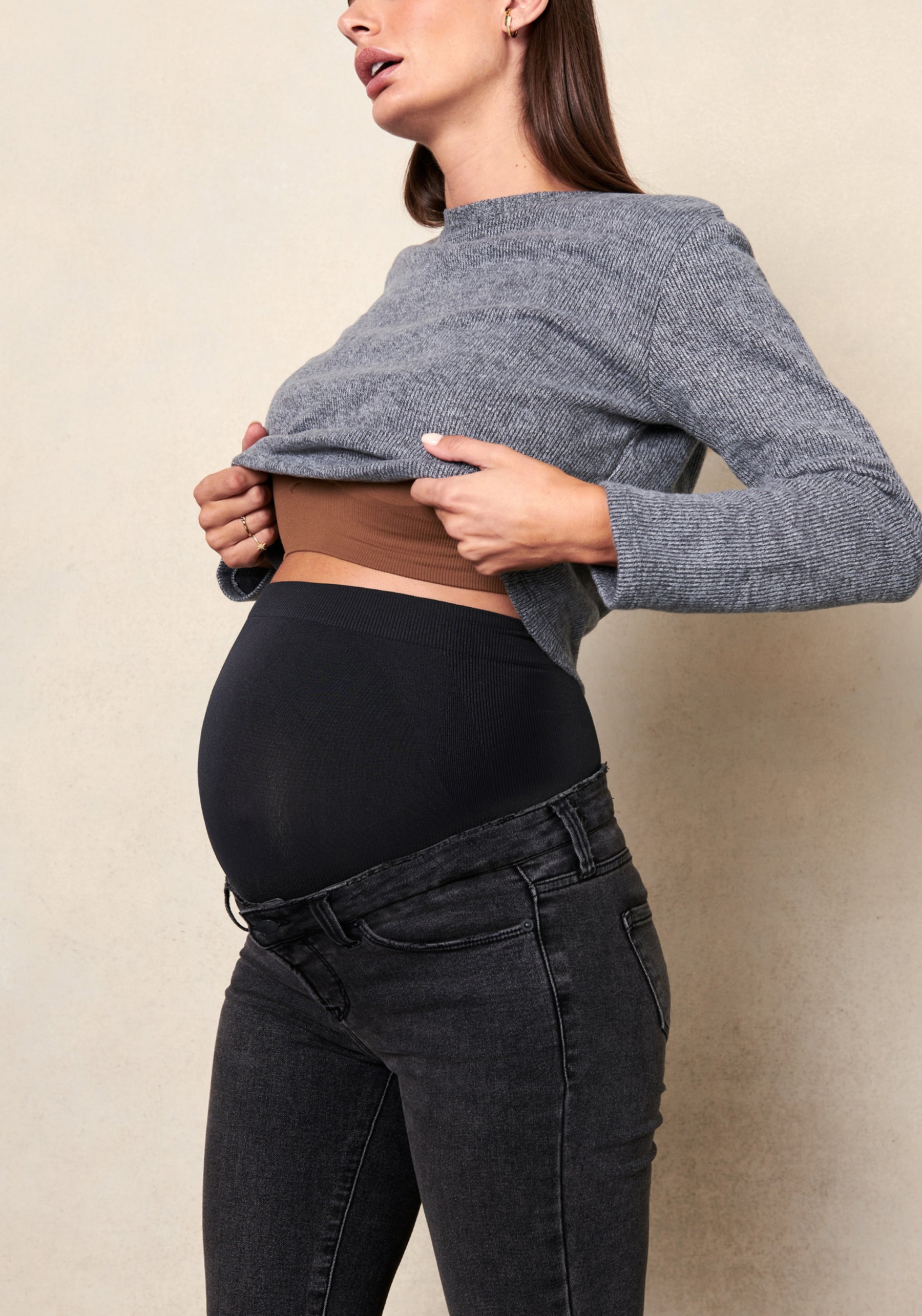 Under Belly Skinny Maternity Jeans - Isabel Maternity by Ingrid & Isabel™  Dark Wash 16