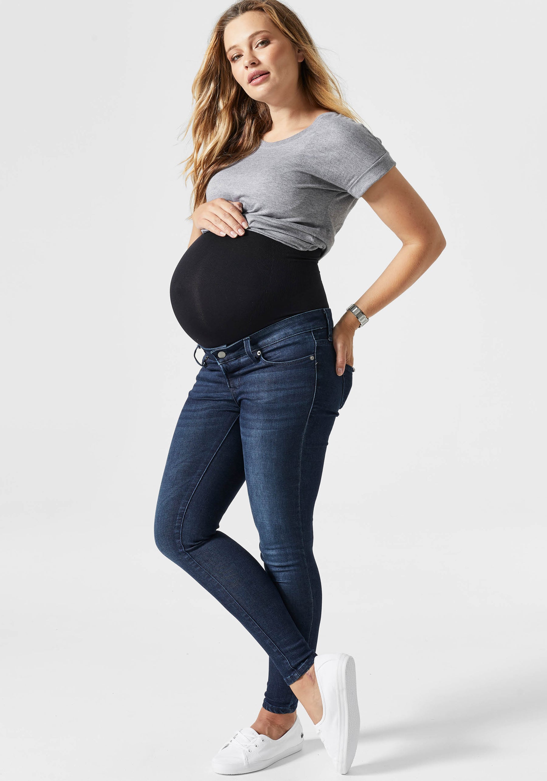 Size Denim Pregnancy Leggings with Pockets Seamless Maternity Trousers  Pregnancy Pants Yoga Leggings Women's Maternity pants Maternity Work Outfits  Women 