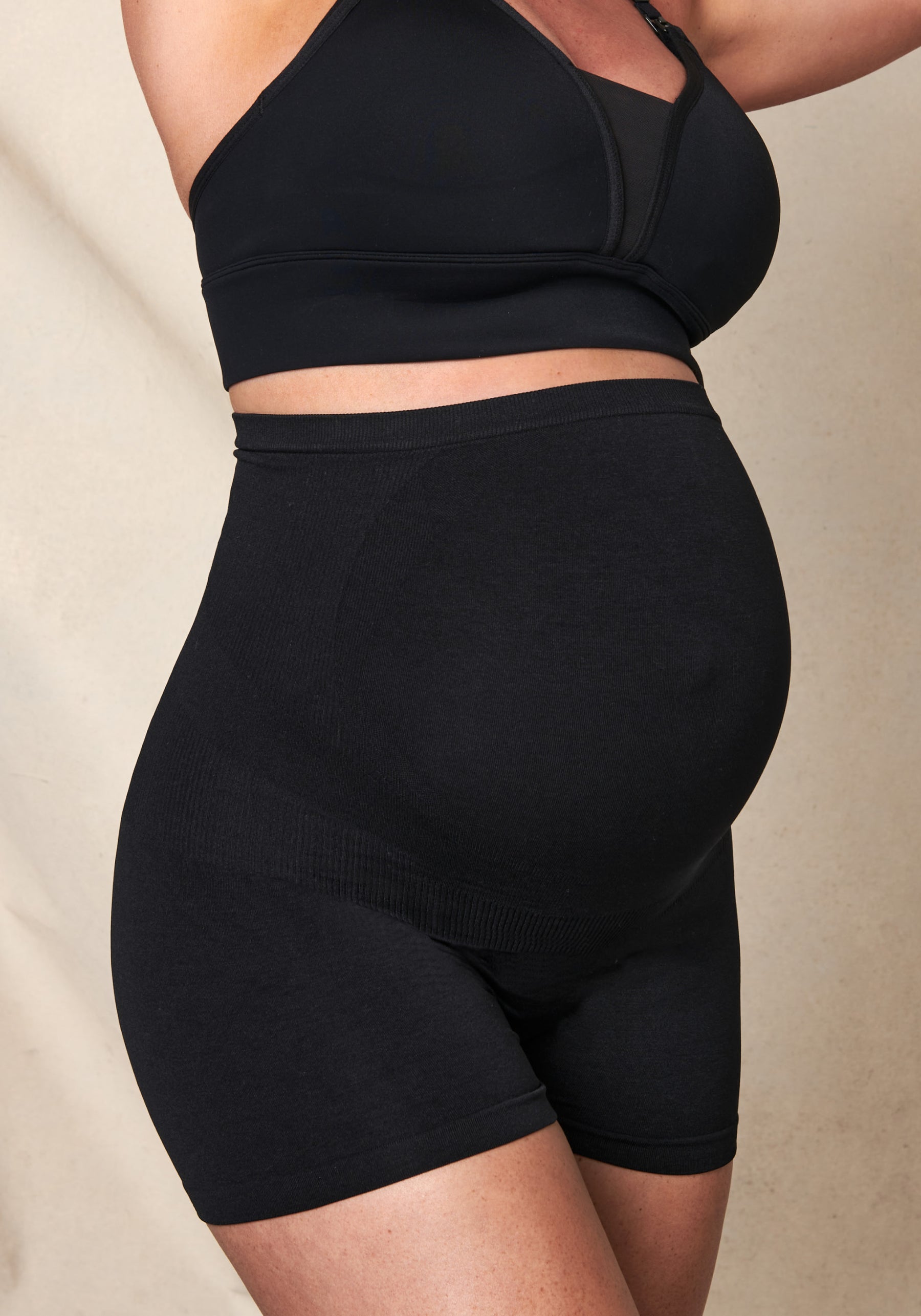LANCS Maternity Shorts Shapewear Pregnancy Panties High Waist Maternity  Underwear Over Bump for Dresses Baby Shower (as1, alpha, l, regular,  regular, Black) - Yahoo Shopping