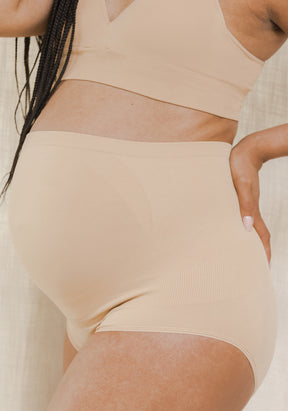 Zikku's High-waist Belly-support Seamless Underwear/Panty for Pregnant Women
