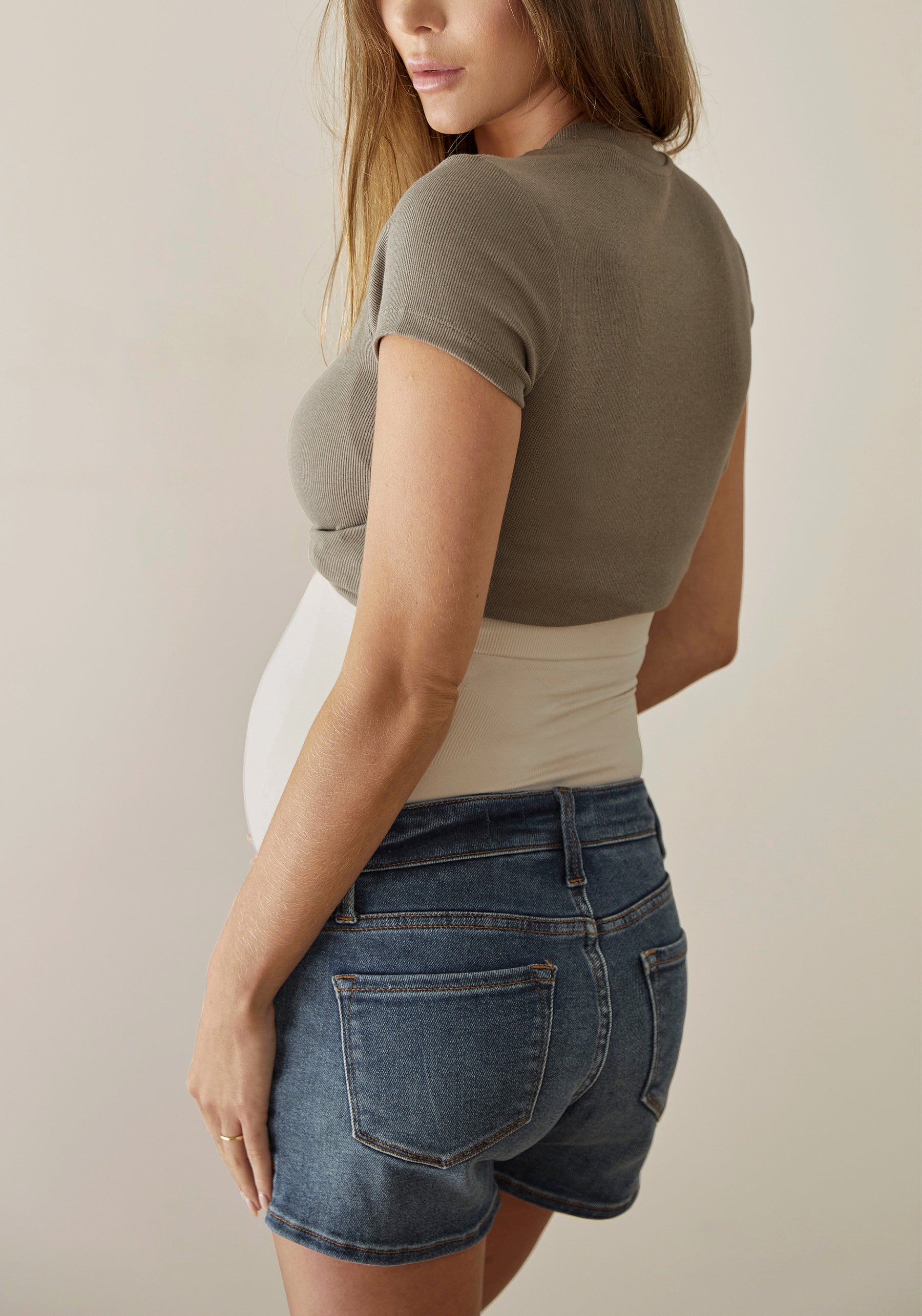 Summer New Jeans Cotton Pregnant Women Maternity Shorts Linen Pants Care  Belly Denim Thin Shorts Plus Size Bermudas